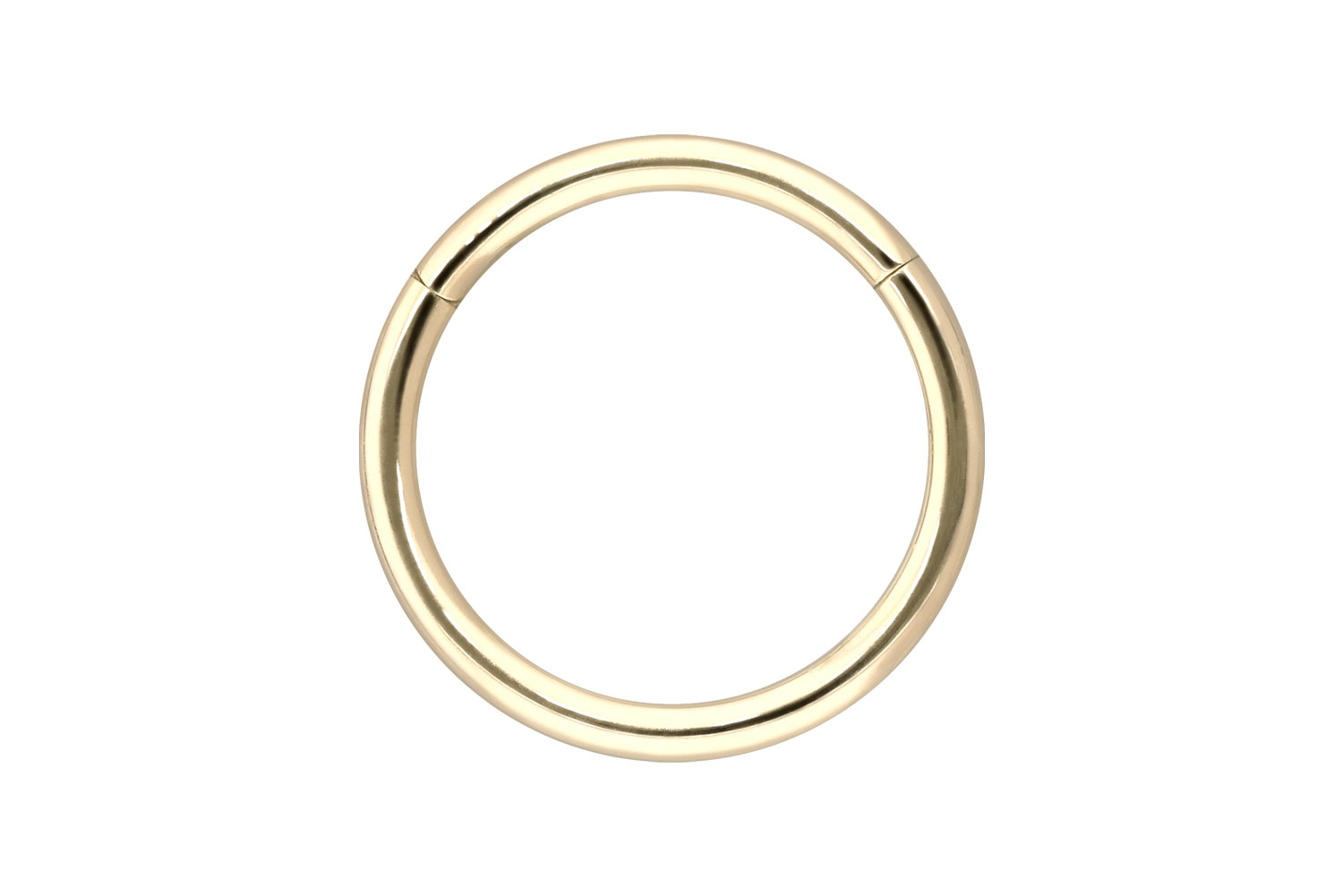 14/18 Karat Gold Segmentring Clicker Piercing